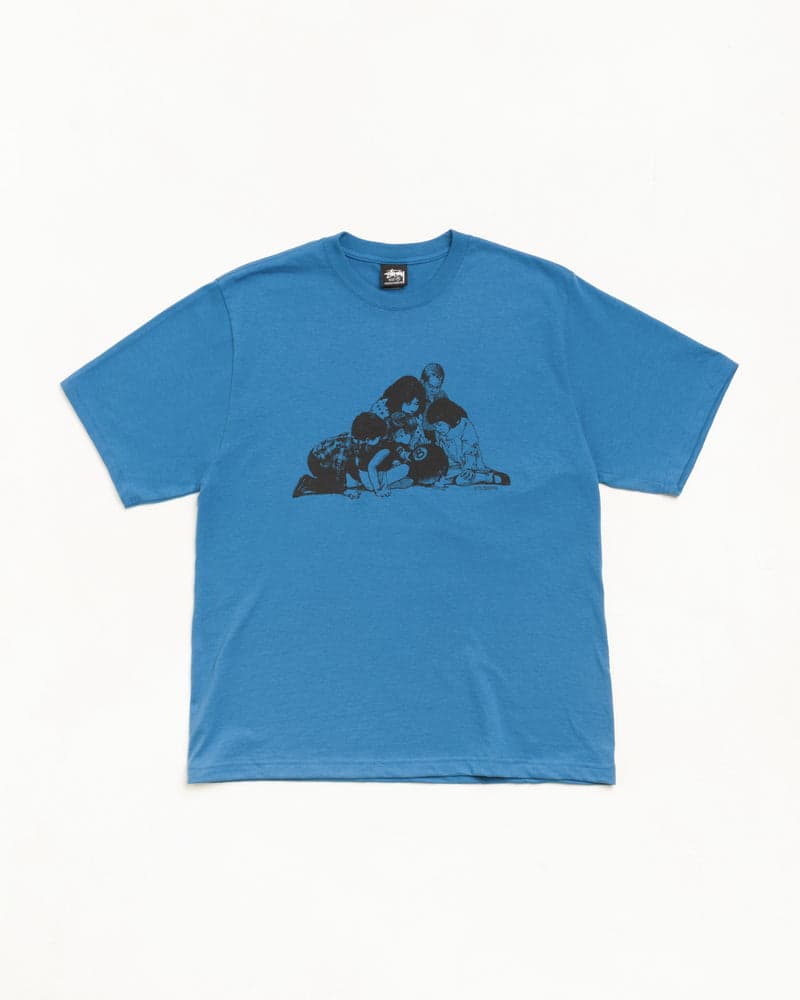 Blue kids tee