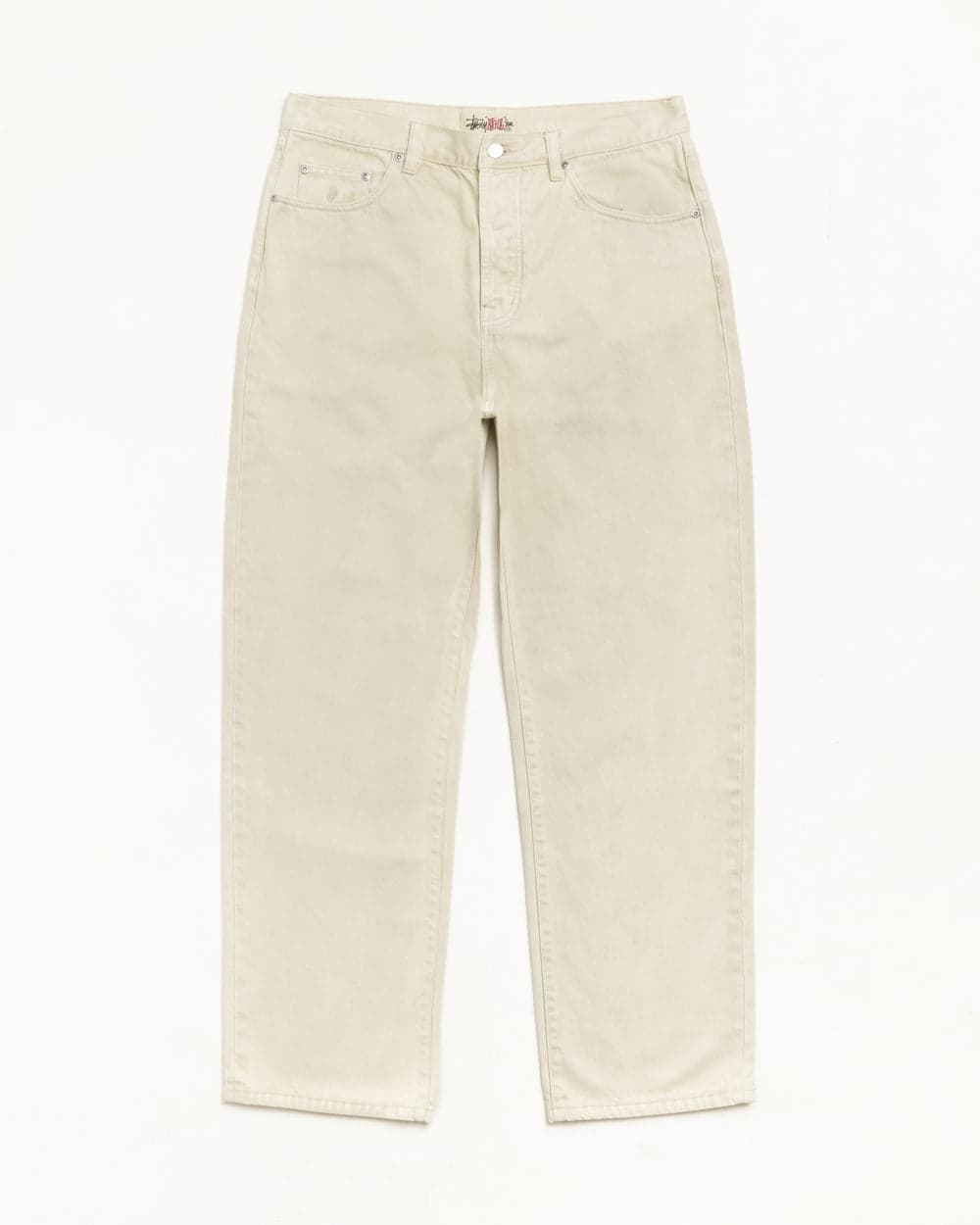 Sand big ol' jean overdyed